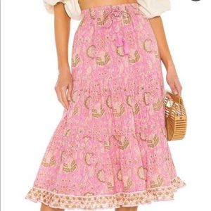 Cleobella Chelsea Skirt in Wildflower Woodblock